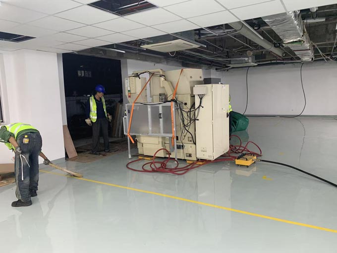 气悬浮设备搬运